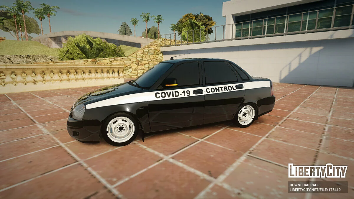 ВАЗ 2170 COVID-19 Control / GTA San Andreas