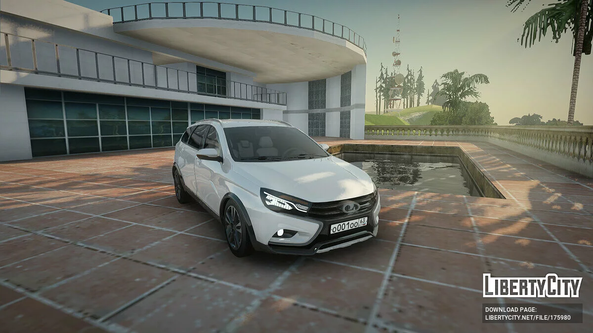 LADA Vesta Сross / GTA San Andreas