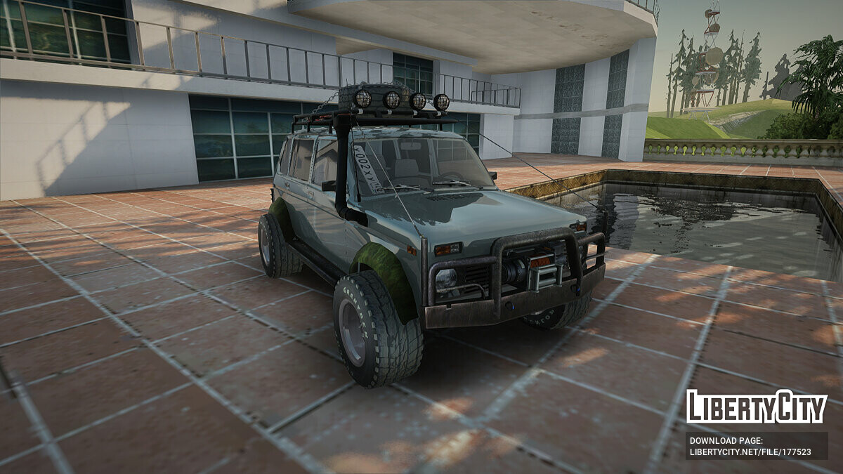 Скачать ВАЗ 2131 Нива 5Д Off-Road для GTA San Andreas