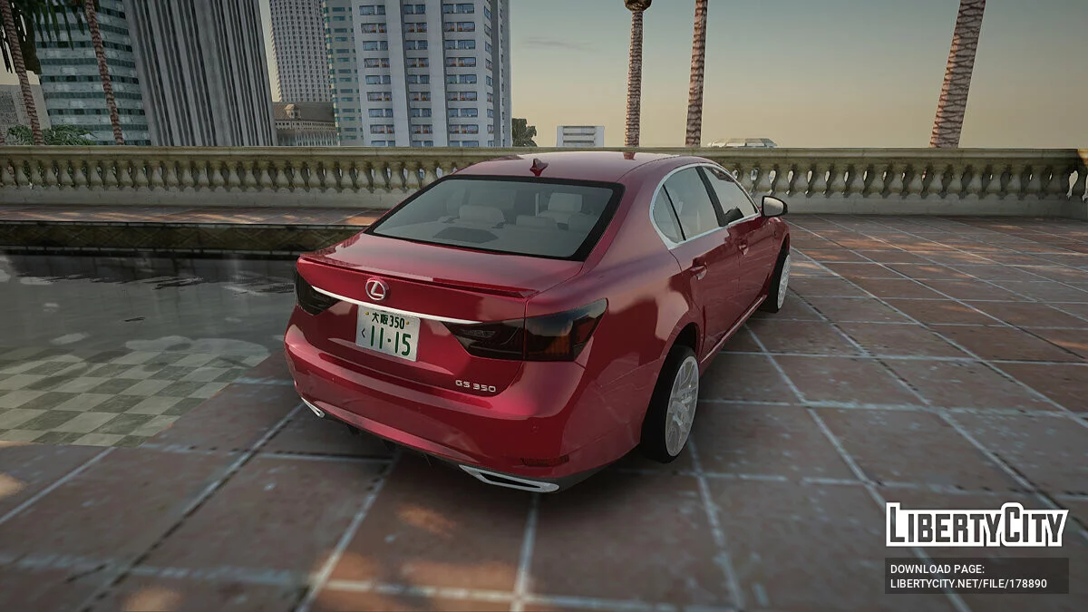 Lexus GS 350 / GTA San Andreas
