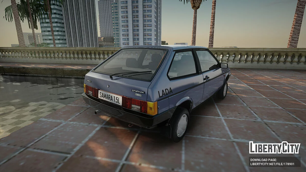 ВАЗ 2108 Великобритания / GTA San Andreas