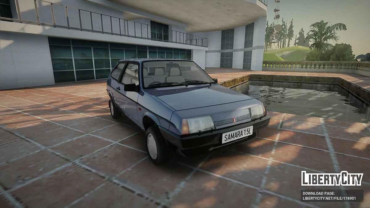 ВАЗ 2108 Великобритания / GTA San Andreas