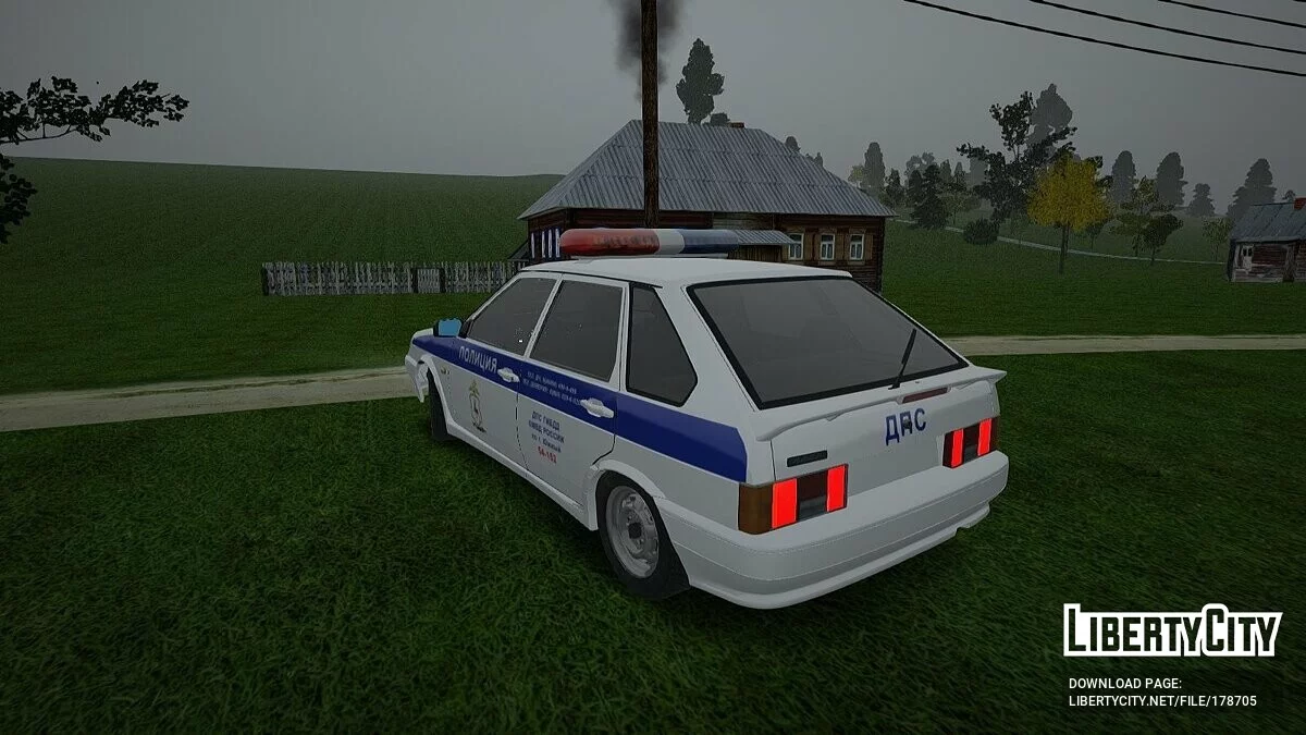 ВАЗ 2114 ДПС / GTA San Andreas