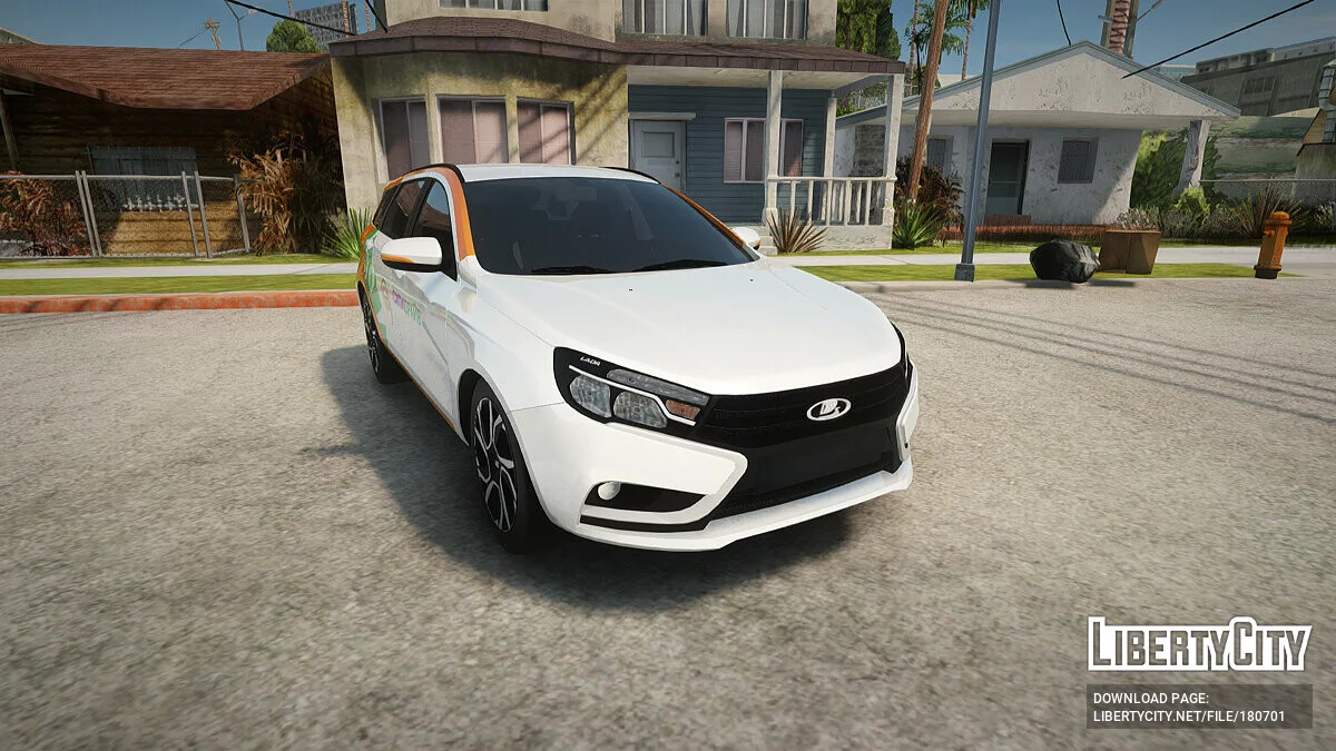 Lada Vesta Ситидрайв / GTA San Andreas