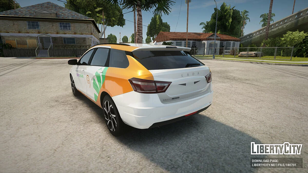 Lada Vesta Ситидрайв / GTA San Andreas