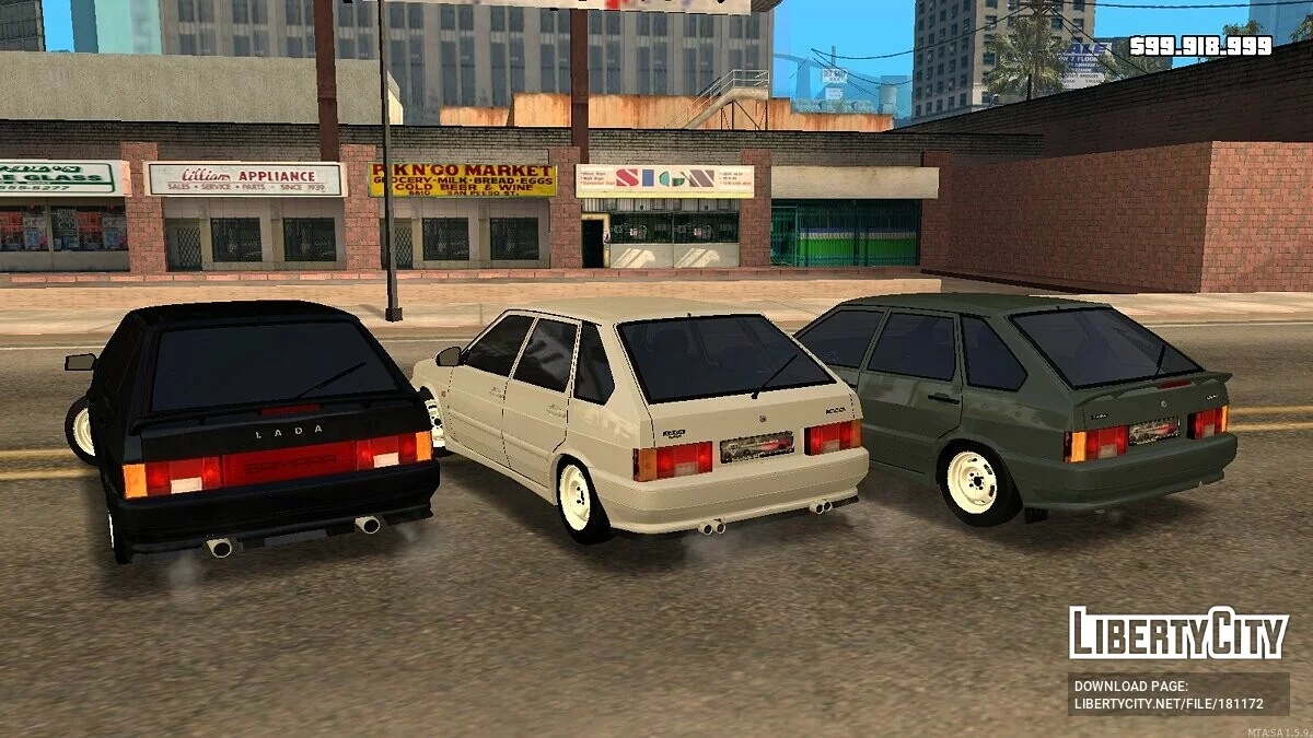 ВАЗ 2114 + CCD / GTA San Andreas