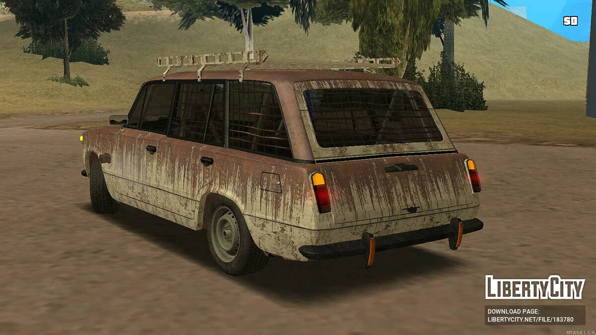 ВАЗ 2102 Crazy Car NRP / GTA San Andreas