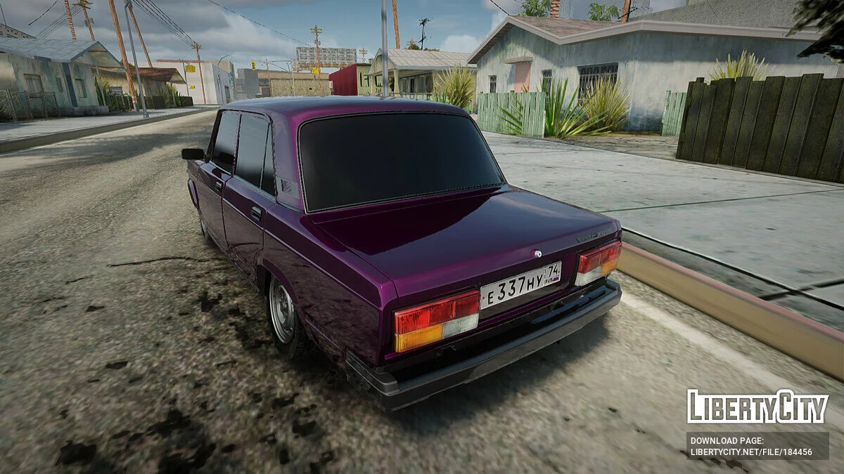 ВАЗ 2107 Russian Low Classics / GTA San Andreas
