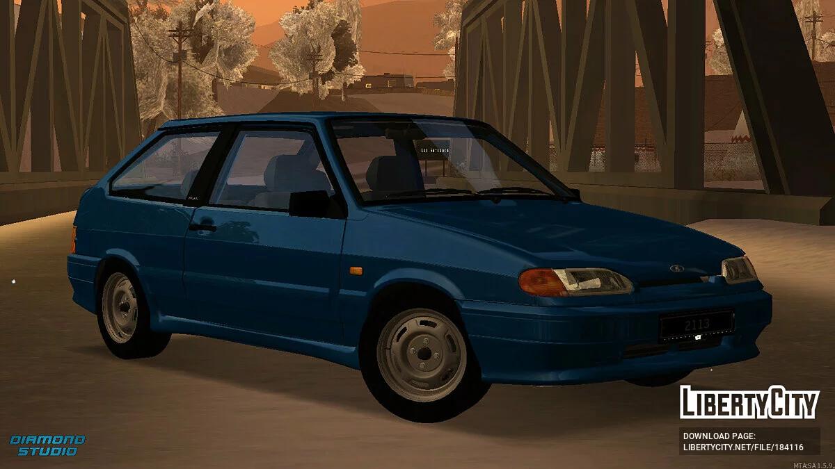 ВАЗ 2113 + CCD / GTA San Andreas
