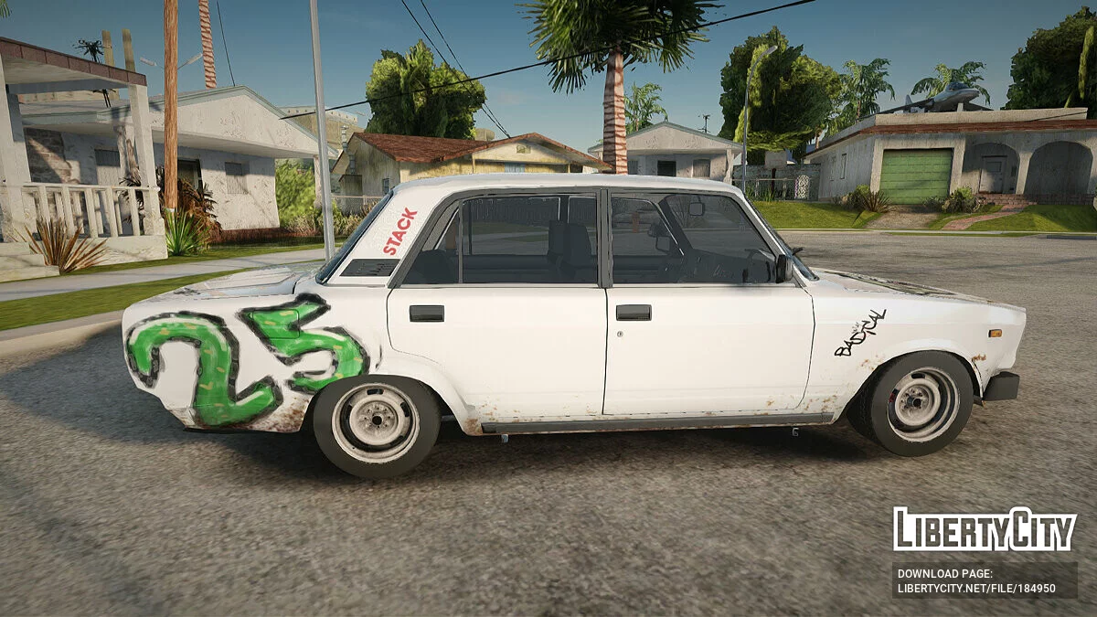 ВАЗ 2107 GVR / GTA San Andreas