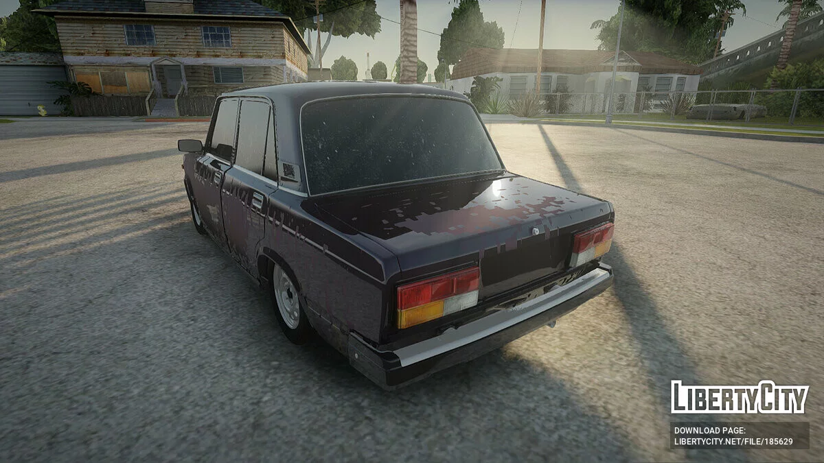 ВАЗ 2107 Побитая / GTA San Andreas