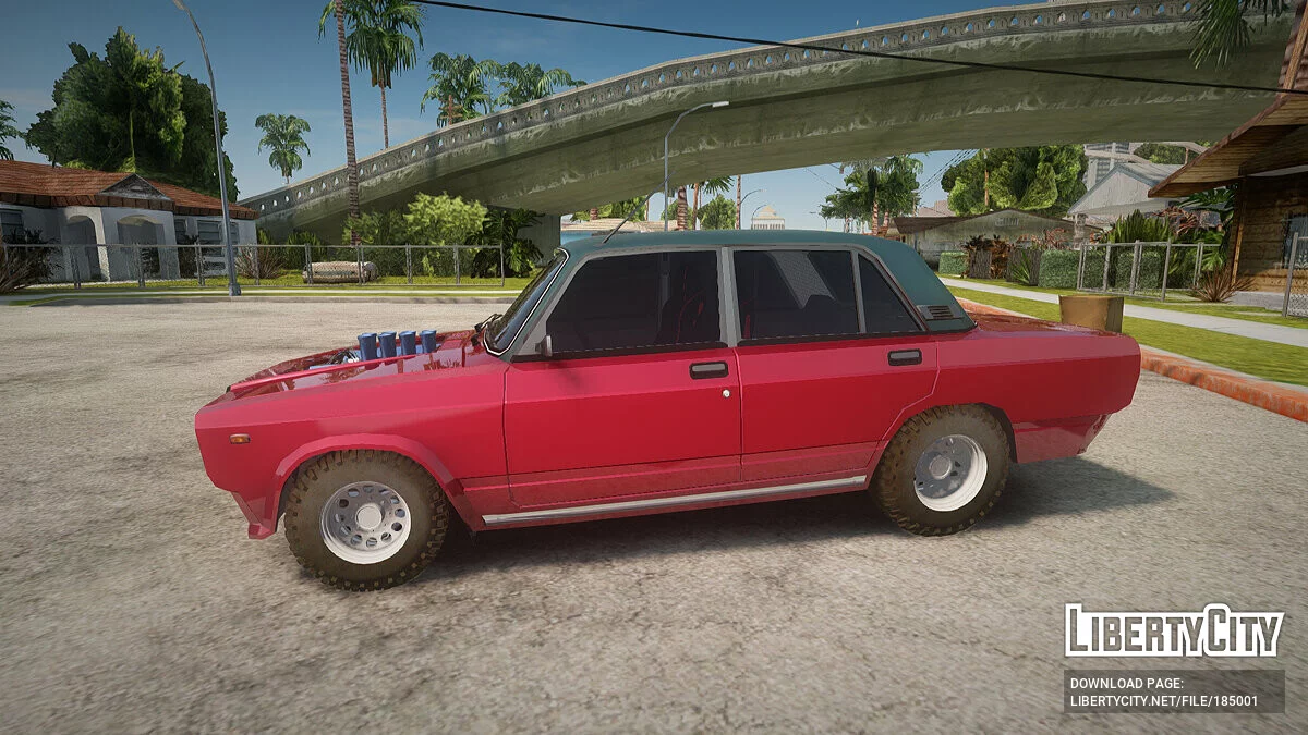 ВАЗ 2107 с мотором V8 / GTA San Andreas