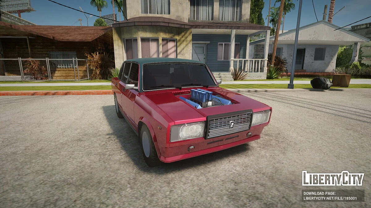 ВАЗ 2107 с мотором V8 / GTA San Andreas