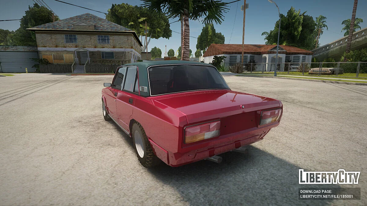 ВАЗ 2107 с мотором V8 / GTA San Andreas