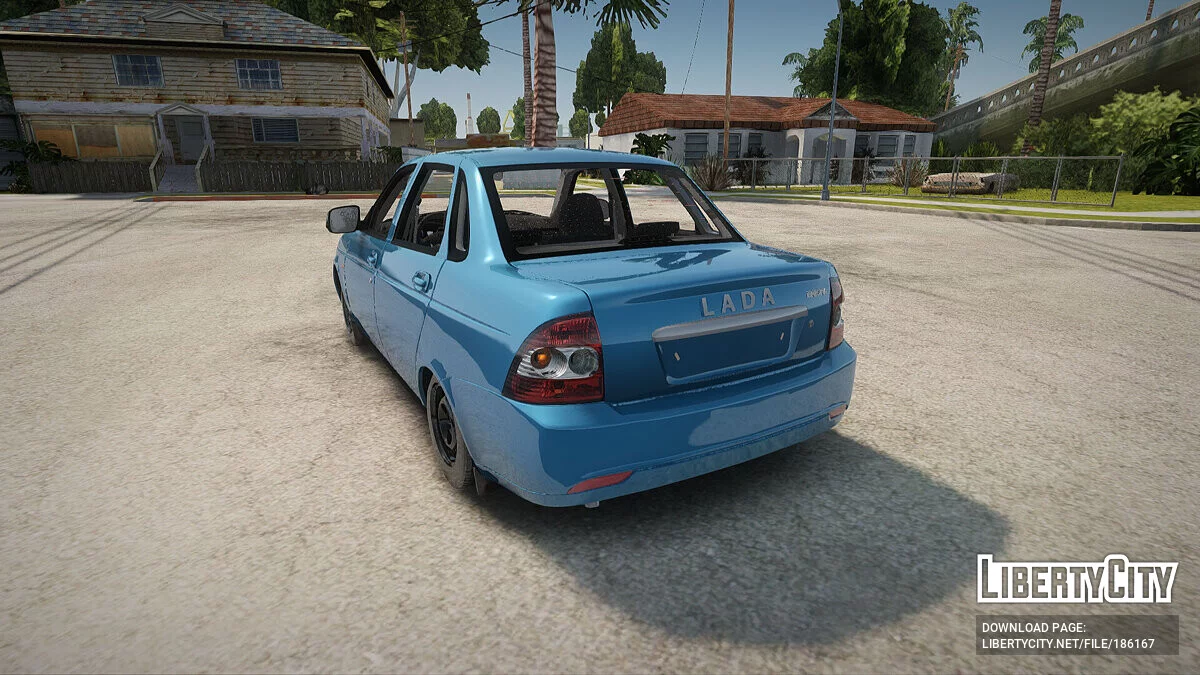 Lada Priora 2170 Бюджетная / GTA San Andreas