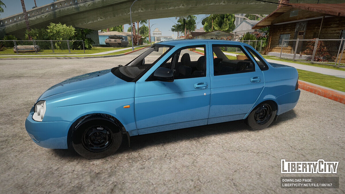 Скачать Lada Priora 2170 Бюджетная для GTA San Andreas