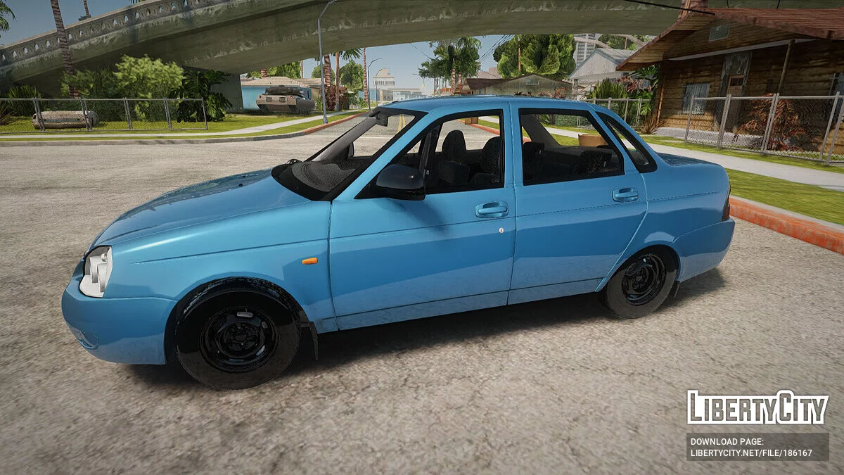 Lada Priora 2170 Бюджетная / GTA San Andreas