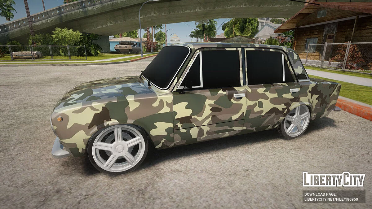 ВАЗ 2101 Камуфляж / GTA San Andreas