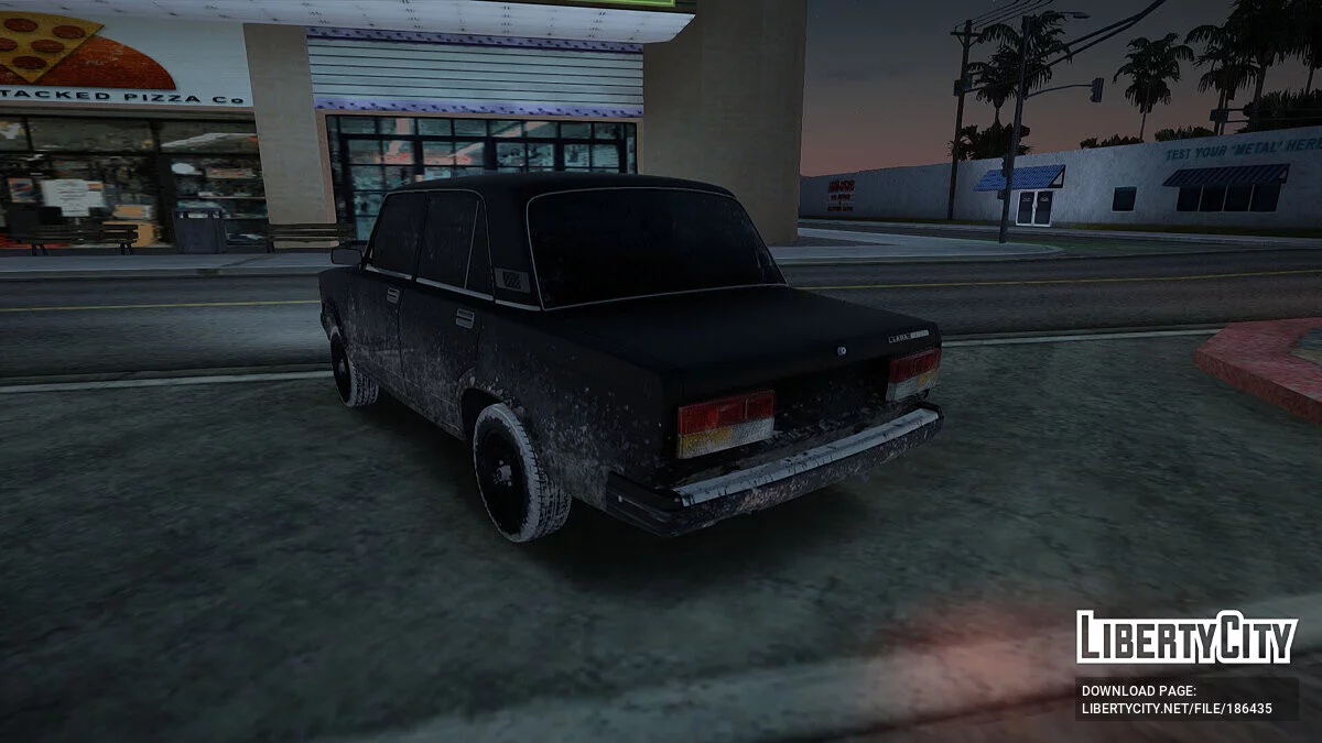 ВАЗ 2107 Зима / GTA San Andreas