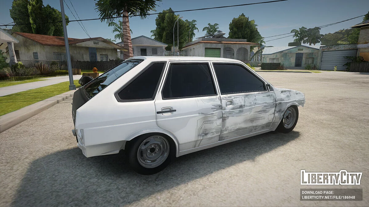 ВАЗ 2109 Битая / GTA San Andreas