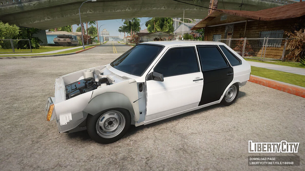 ВАЗ 2109 Битая / GTA San Andreas
