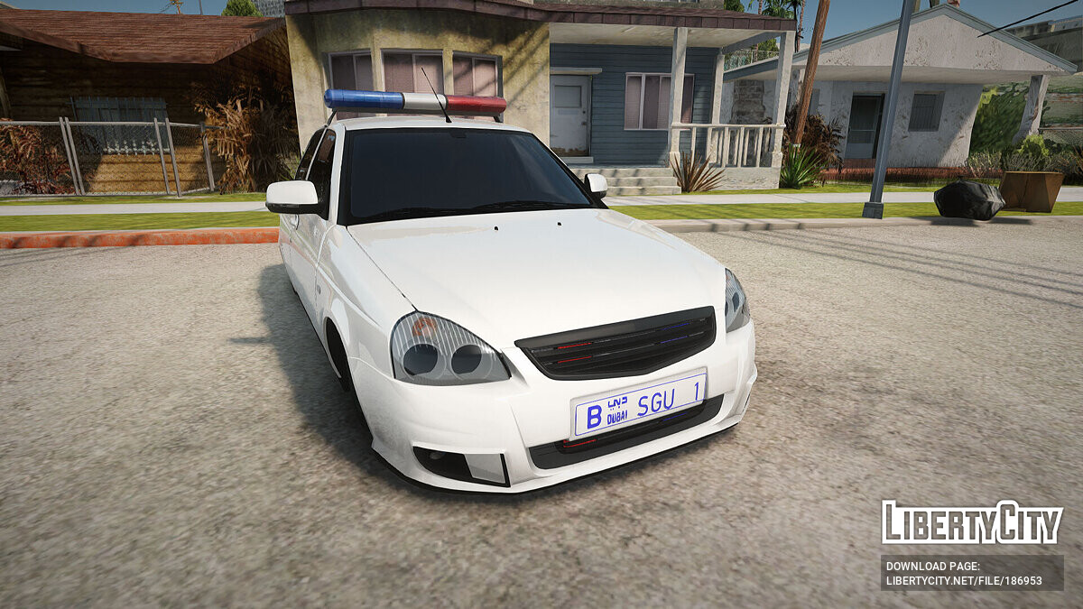 ВАЗ 2170 Полиция для GTA San Andreas - Картинка #1