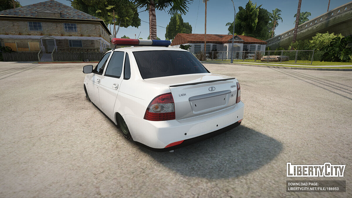 VAZ 2170 Police for GTA San Andreas - Картинка #2