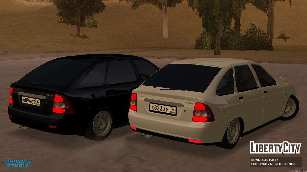 ВАЗ 2172 + CCD / GTA San Andreas