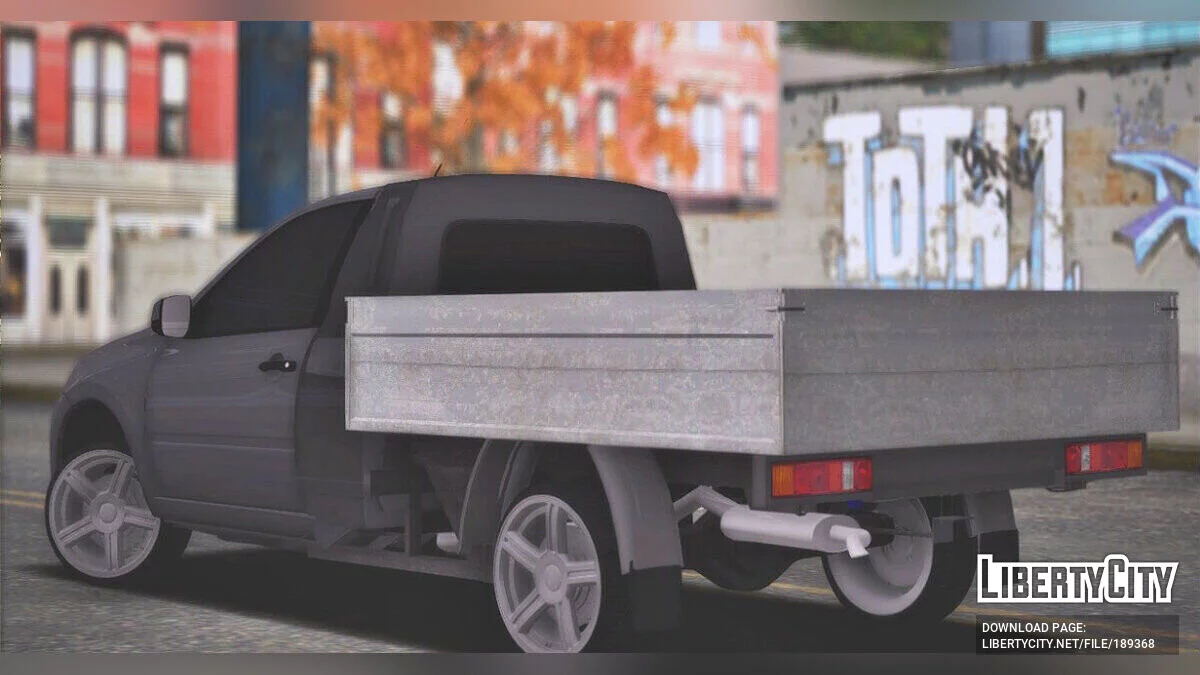 LADA Granta с бортовой платформой / GTA San Andreas