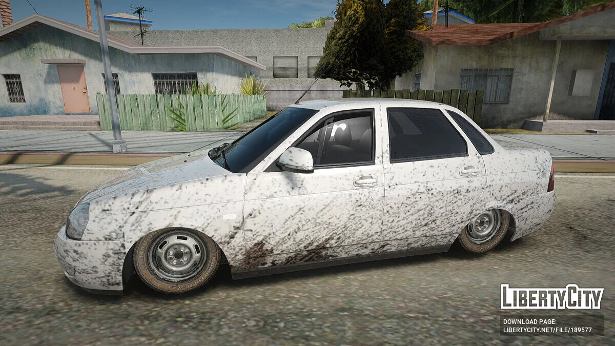 Lada Priora Грязь / GTA San Andreas