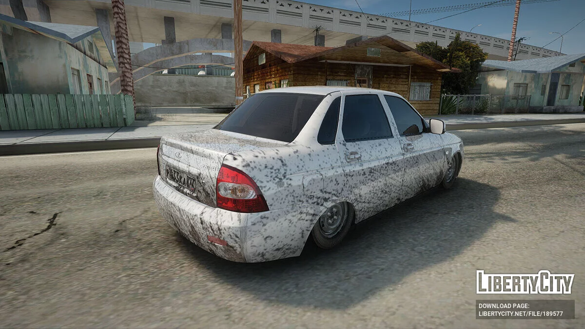 Lada Priora Грязь / GTA San Andreas