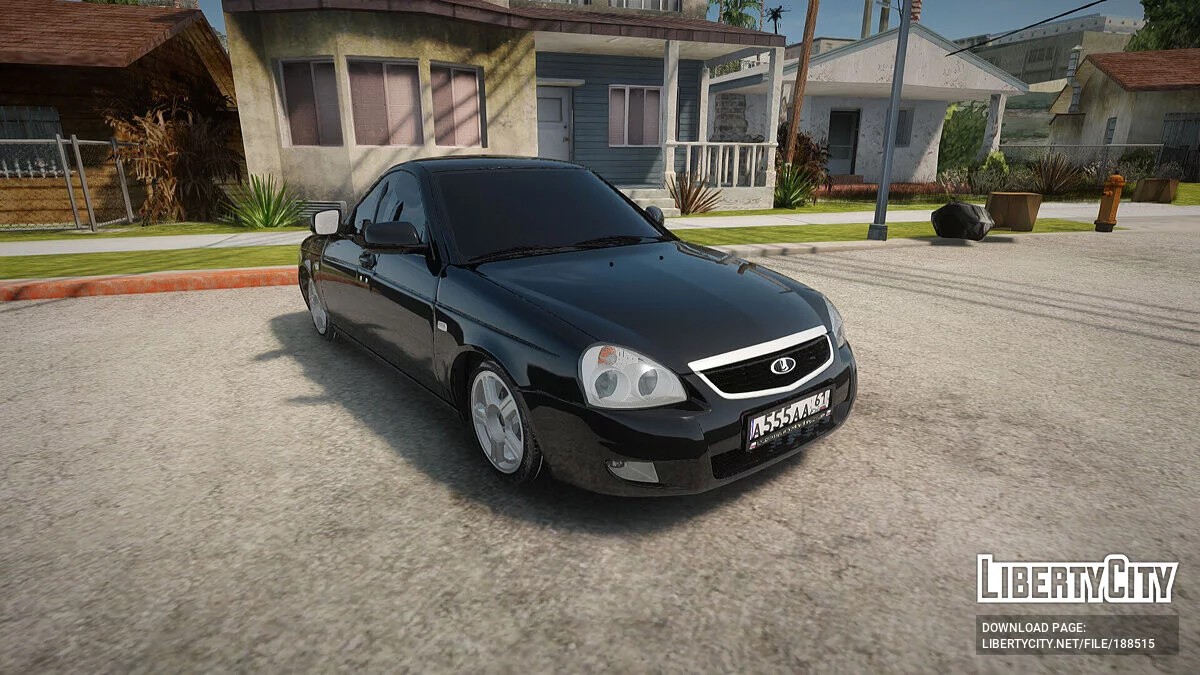 Lada Priora Мозги / GTA San Andreas