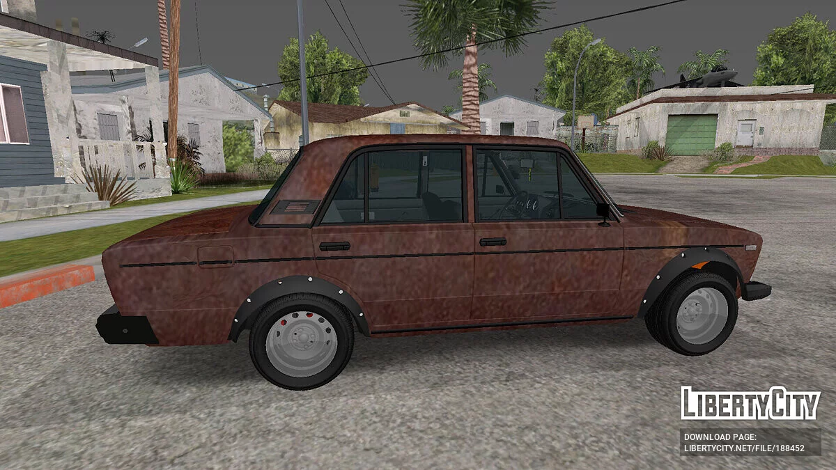 ВАЗ 2106 Ржавая / GTA San Andreas