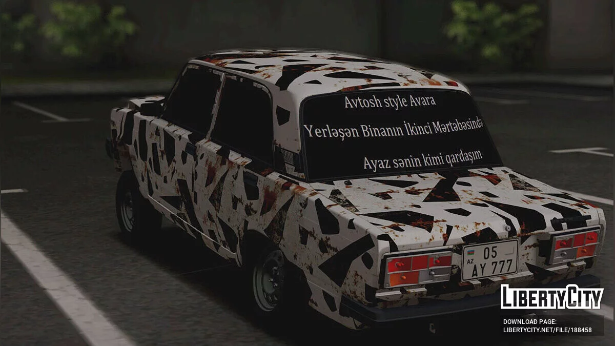 ВАЗ 2107 AZE / GTA San Andreas