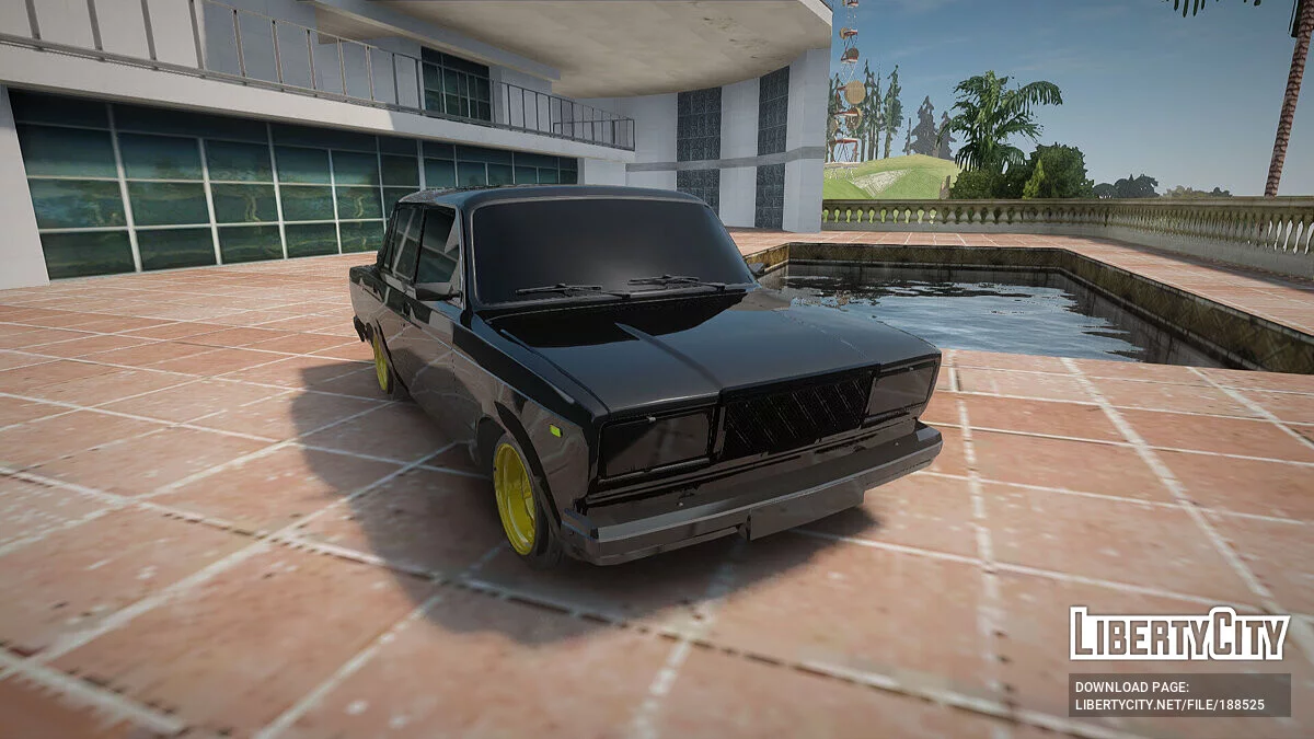 ВАЗ 2107 Блэкджек / GTA San Andreas