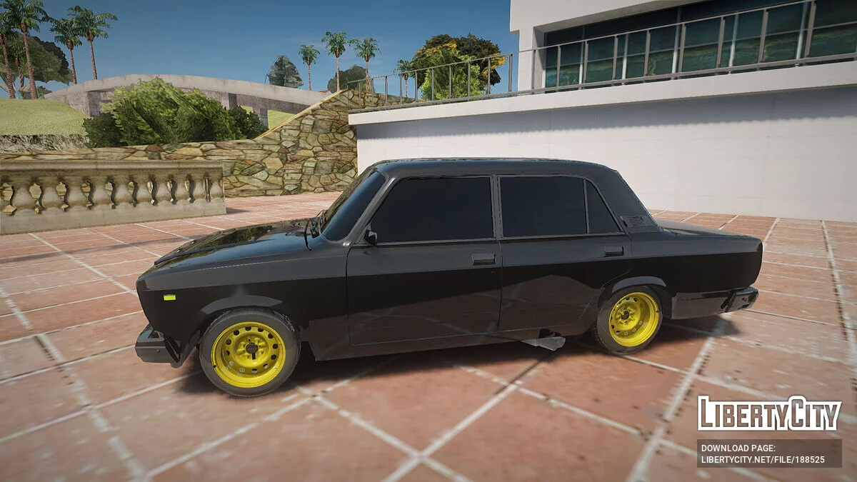 ВАЗ 2107 Блэкджек / GTA San Andreas