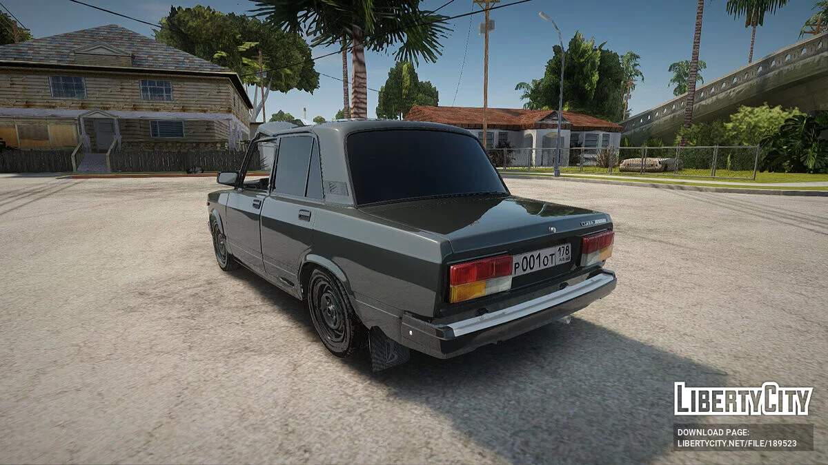 ВАЗ 2107 Убитая / GTA San Andreas