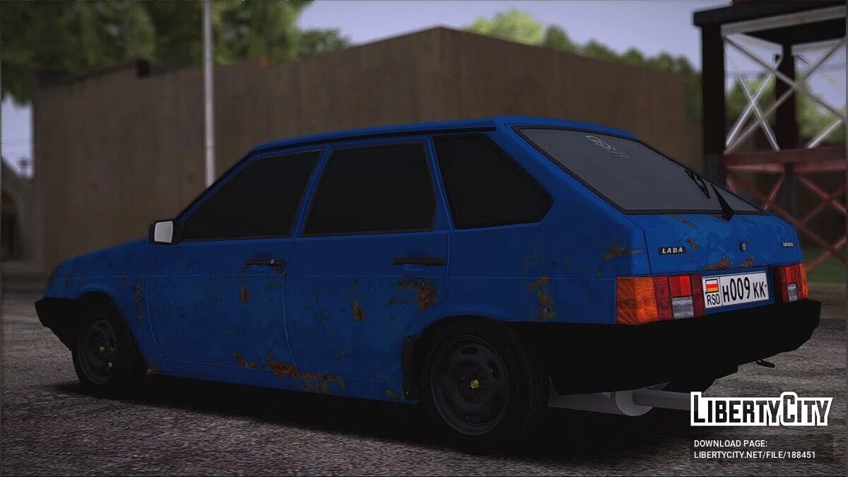ВАЗ 2109 Северная Осетия / GTA San Andreas