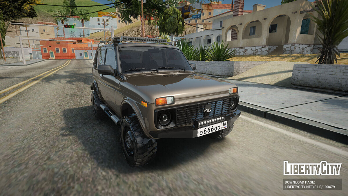 Скачать Lada Niva 4x4 для GTA San Andreas