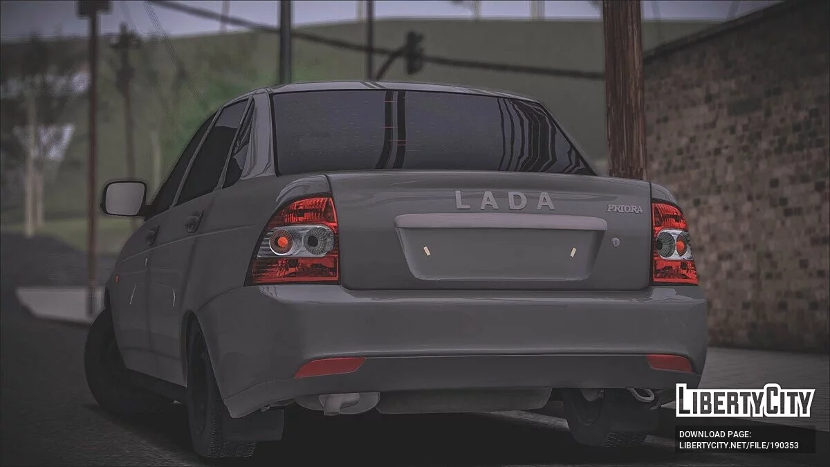 Lada Priora Бюджетная / GTA San Andreas