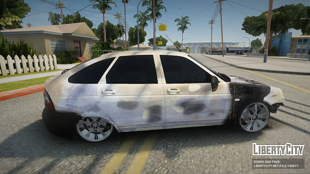 Lada Priora Бродяга / GTA San Andreas
