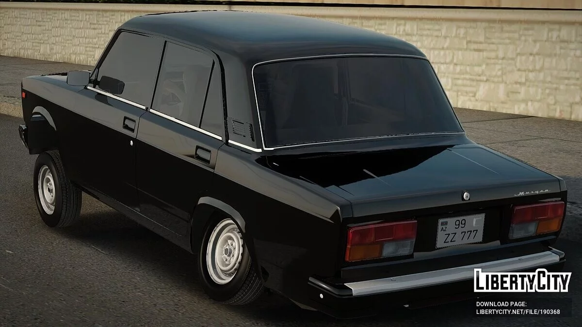 Vaz 2107 3D Sade Style / GTA San Andreas