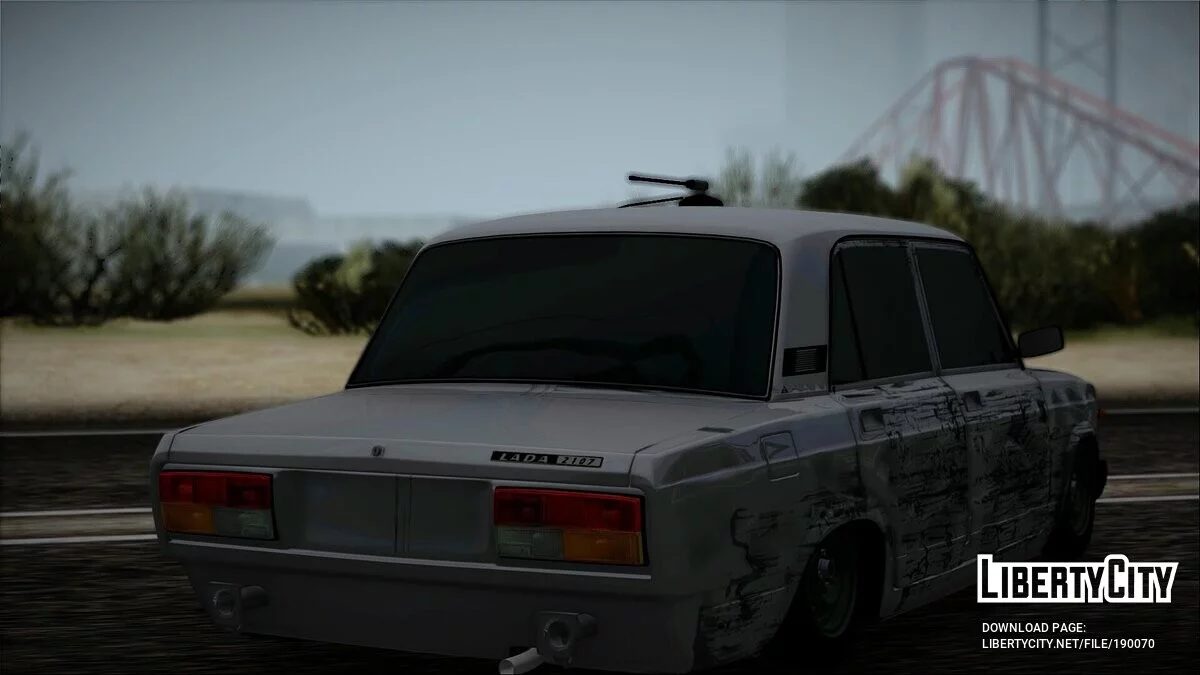 ВАЗ 2107 Битая / GTA San Andreas