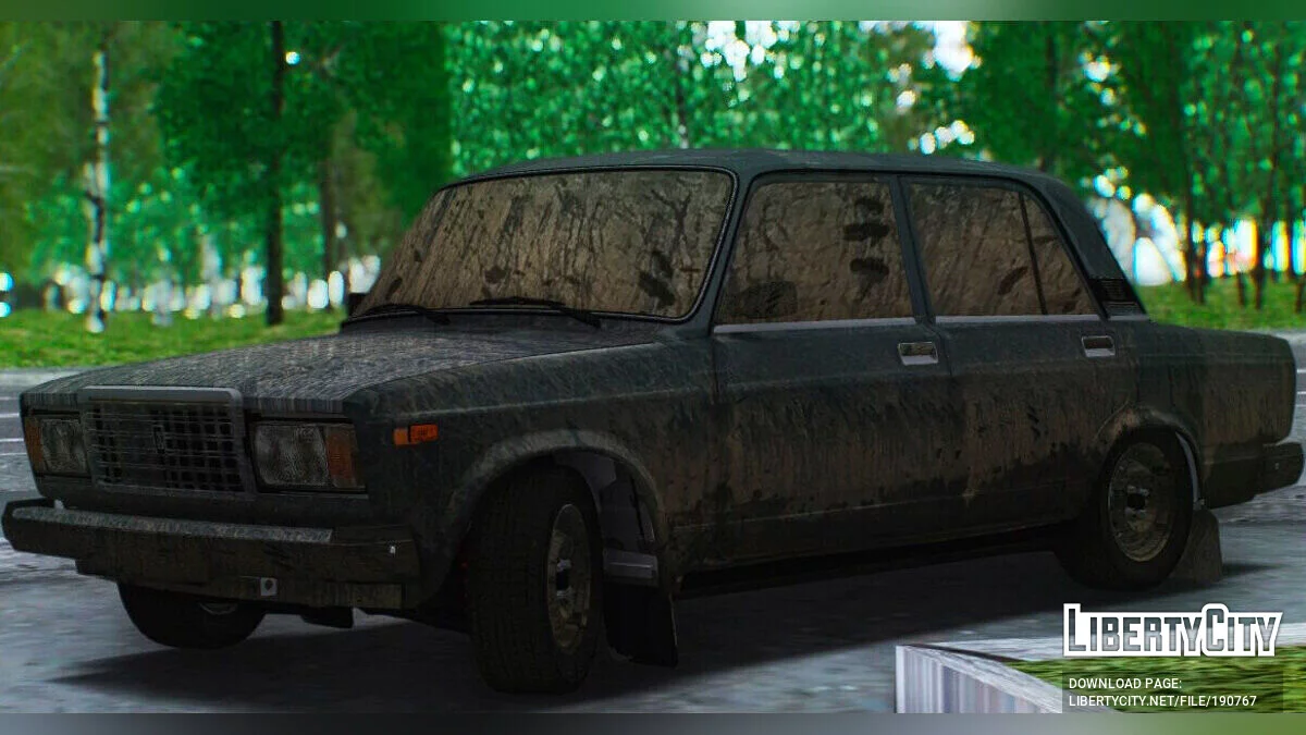ВАЗ 2107 Грязь / GTA San Andreas