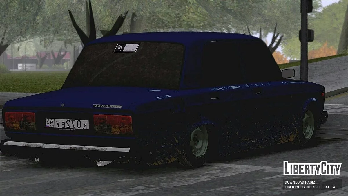 ВАЗ 2107 Грязнуля / GTA San Andreas