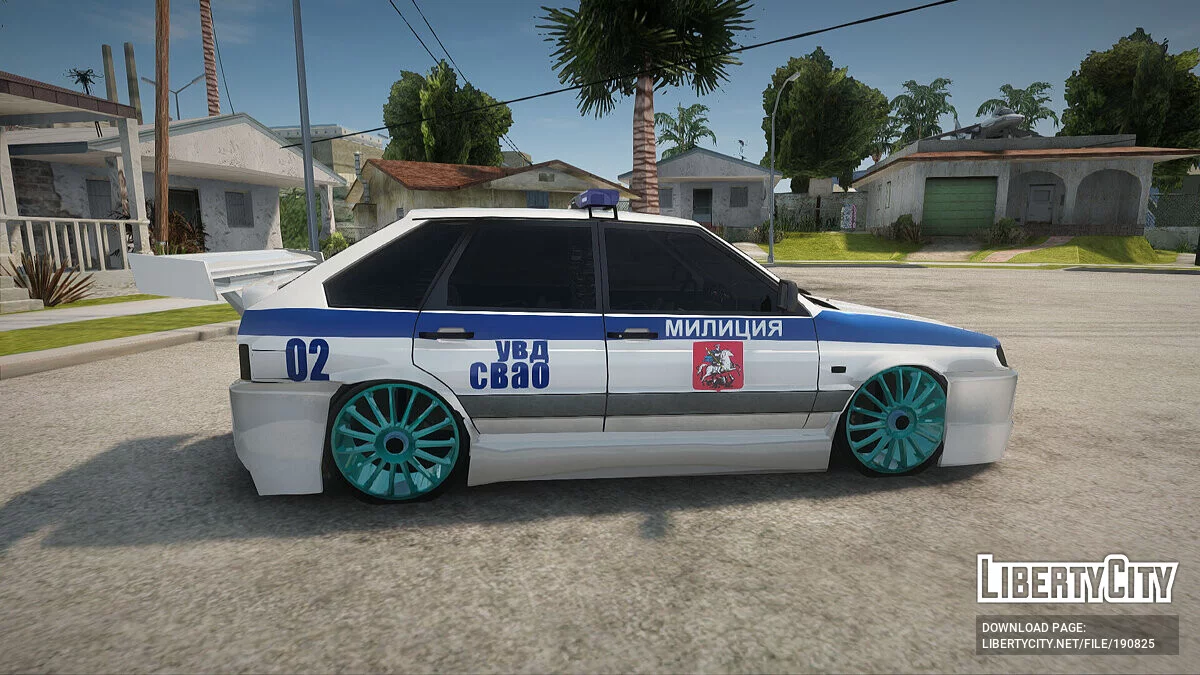 ВАЗ 2114 ДПС / GTA San Andreas