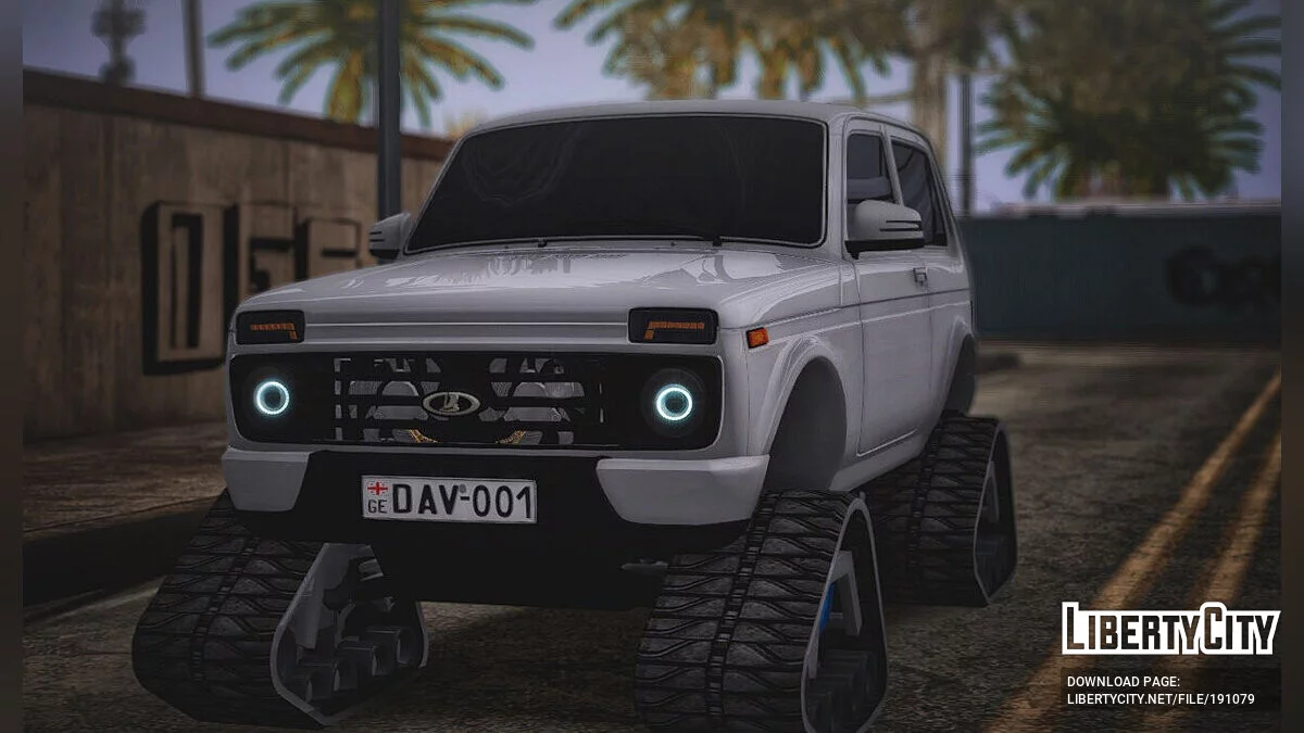 ВАЗ Нива Гусеница / GTA San Andreas