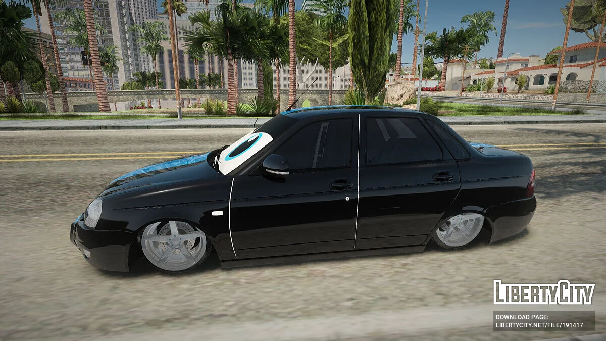 Lada Priora Глазки / GTA San Andreas