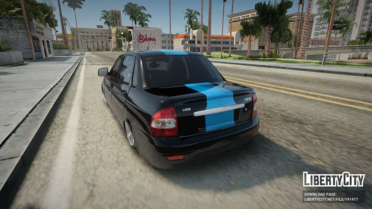 Lada Priora Глазки / GTA San Andreas