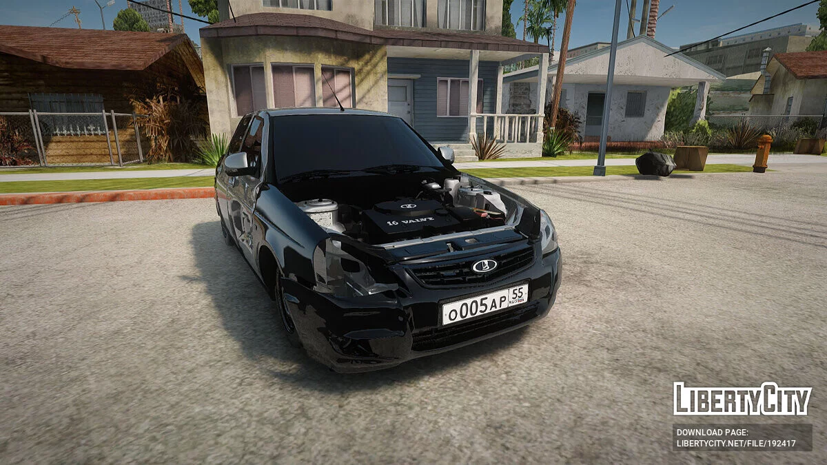 Lada Priora Уставшая / GTA San Andreas